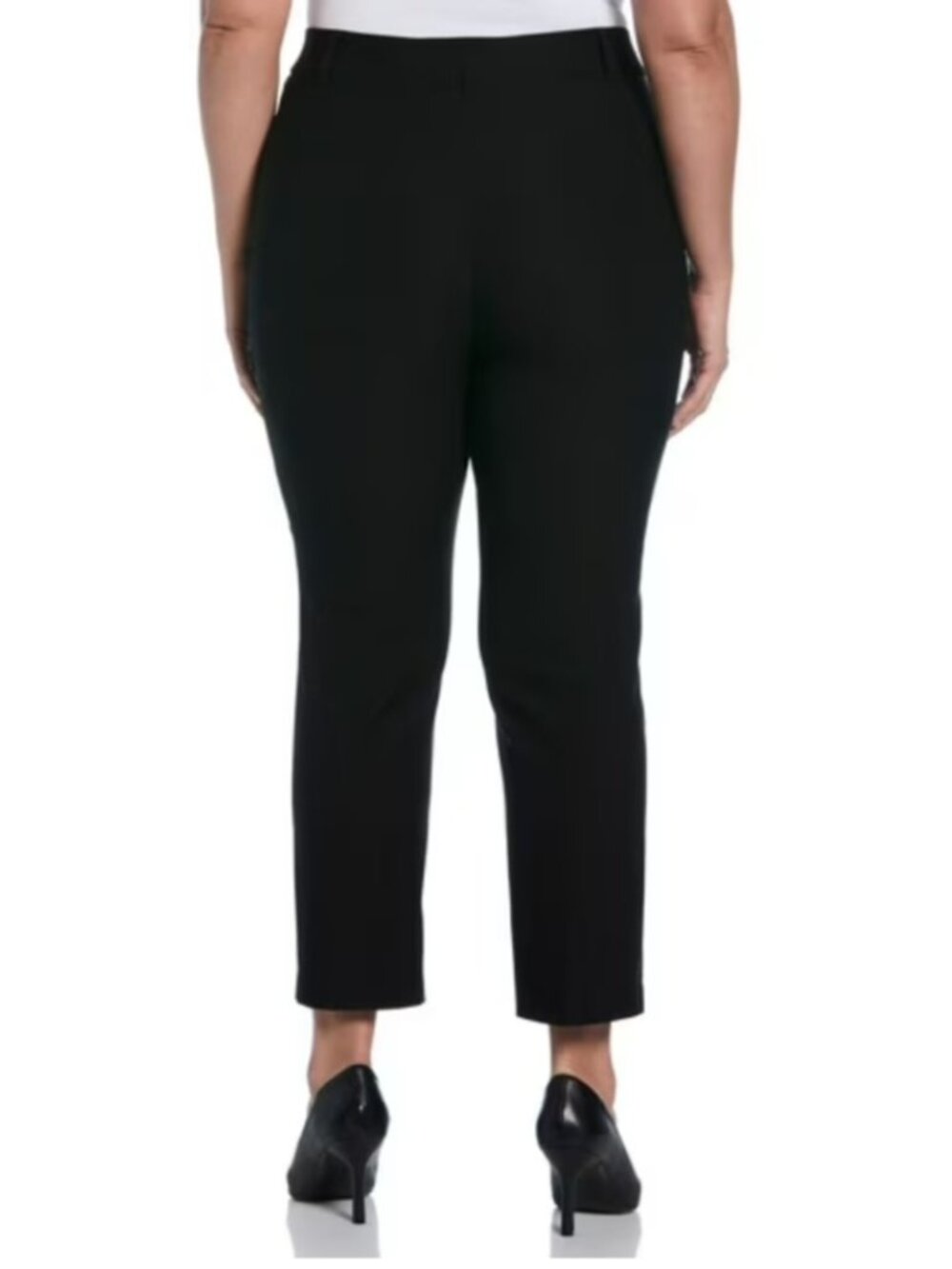 Rafaella Women's  Pull On Straight Leg Stretch Pant Plus Size 20W - Picture 2 of 5